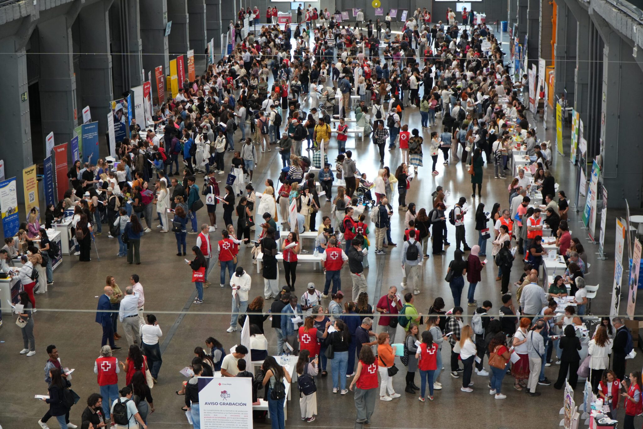 Portada IX Feria de Empleo de Cruz Roja Madrid